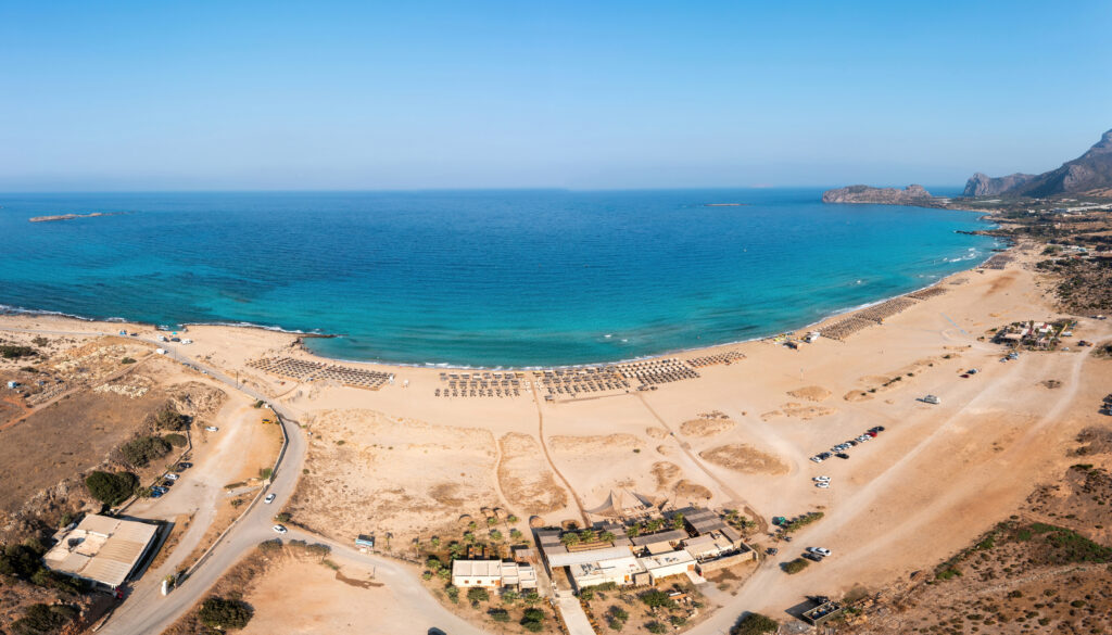 beaches in chania area