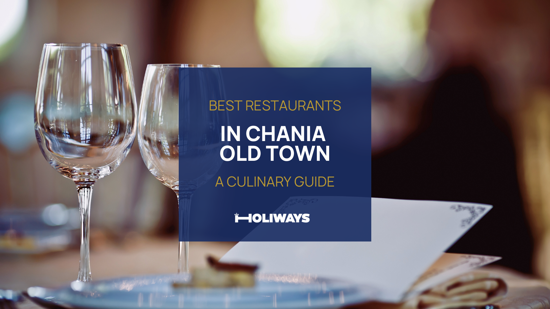 Best Restaurants Chania Old Town
