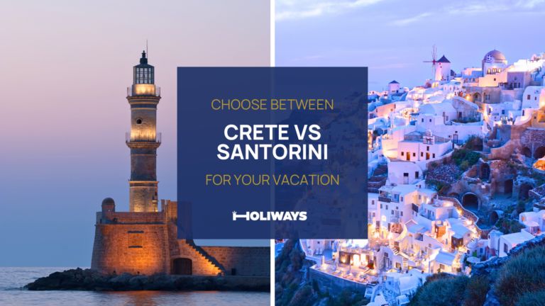 Crete vs Santorini