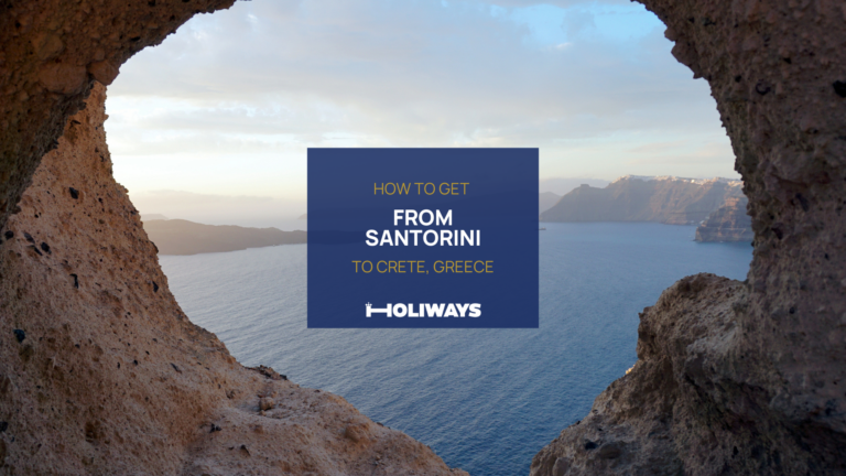 how to get from santorini to crete