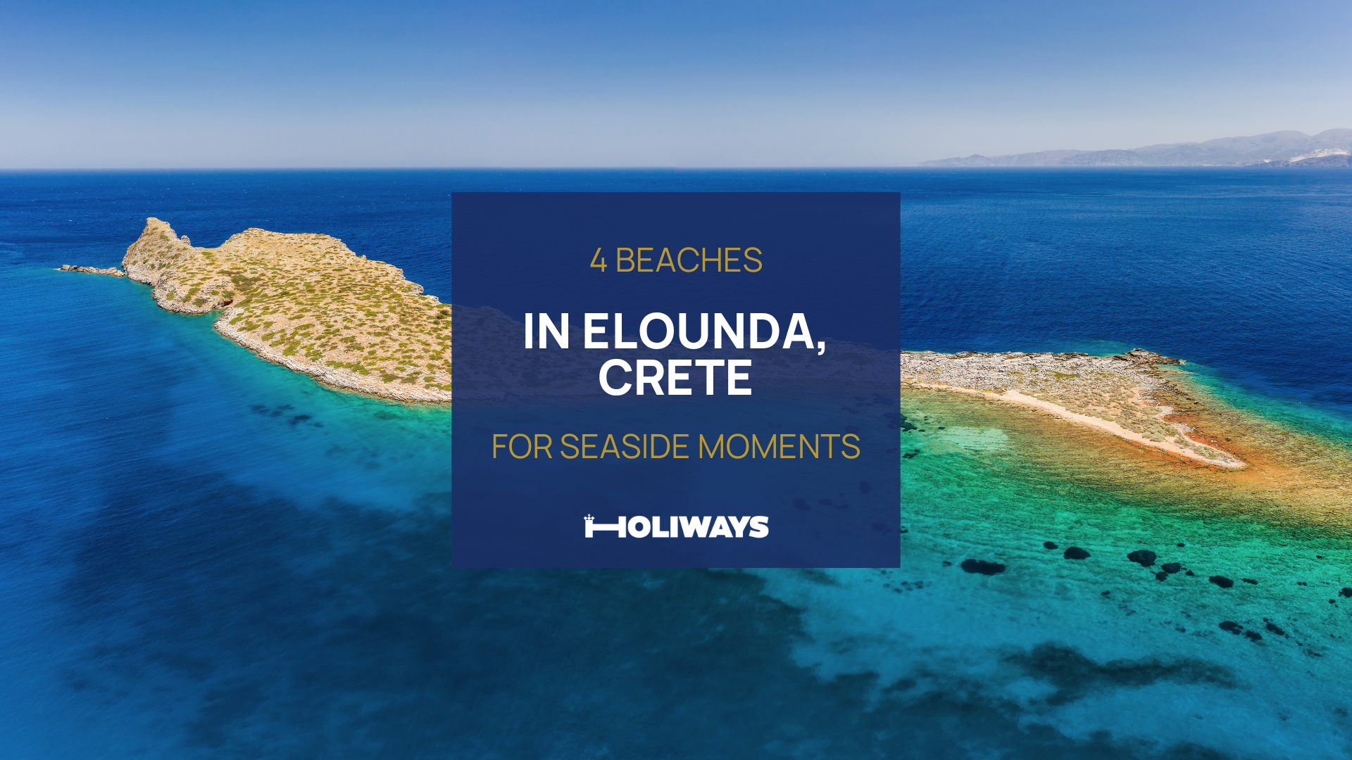 beaches in Elounda Crete
