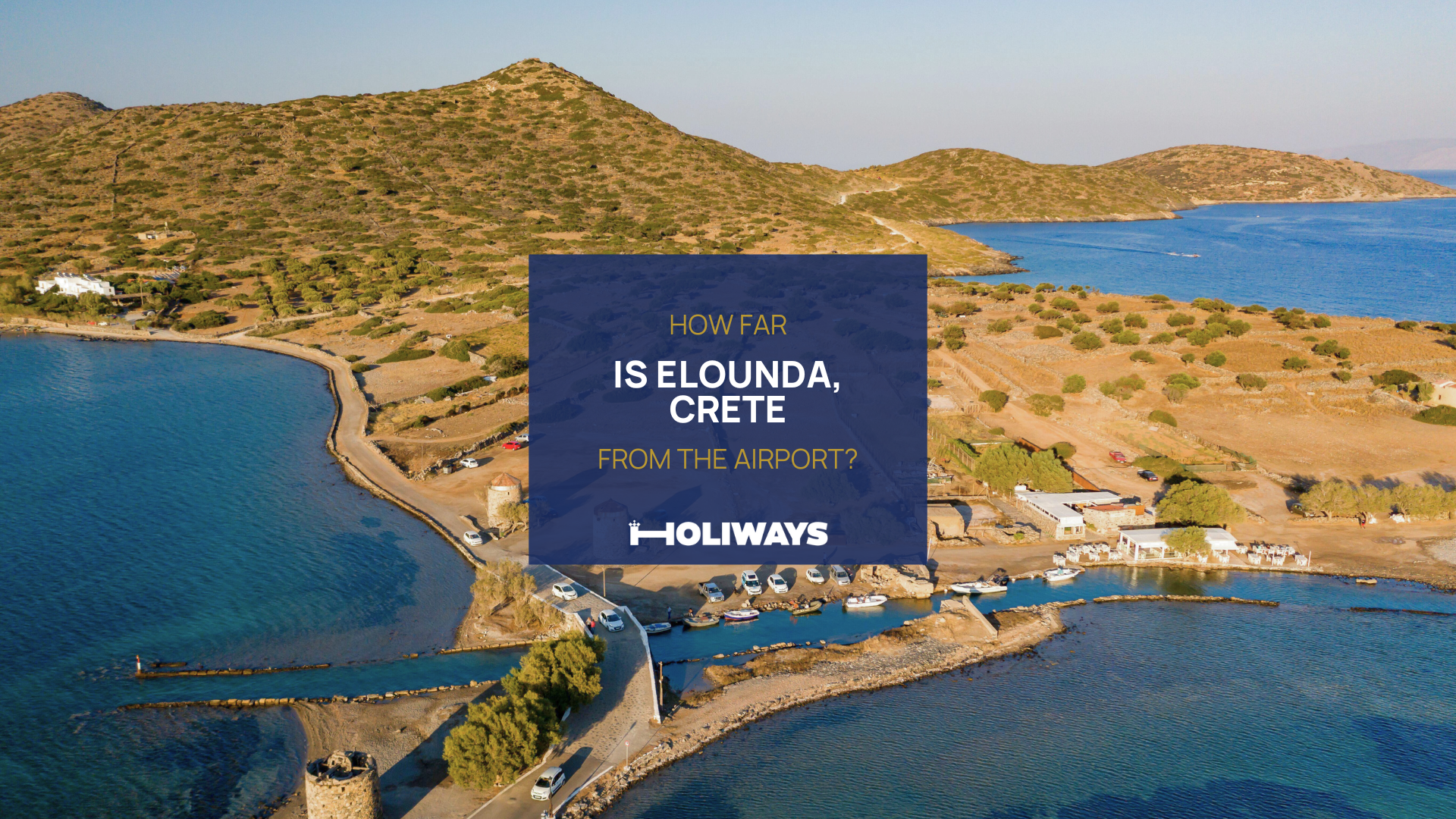 How far is Elounda from the airport